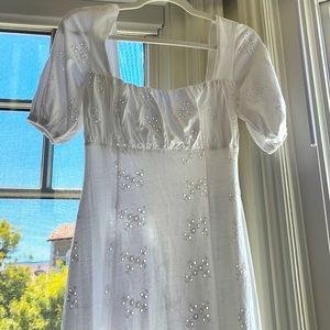 ASOS Long White Dress NWT